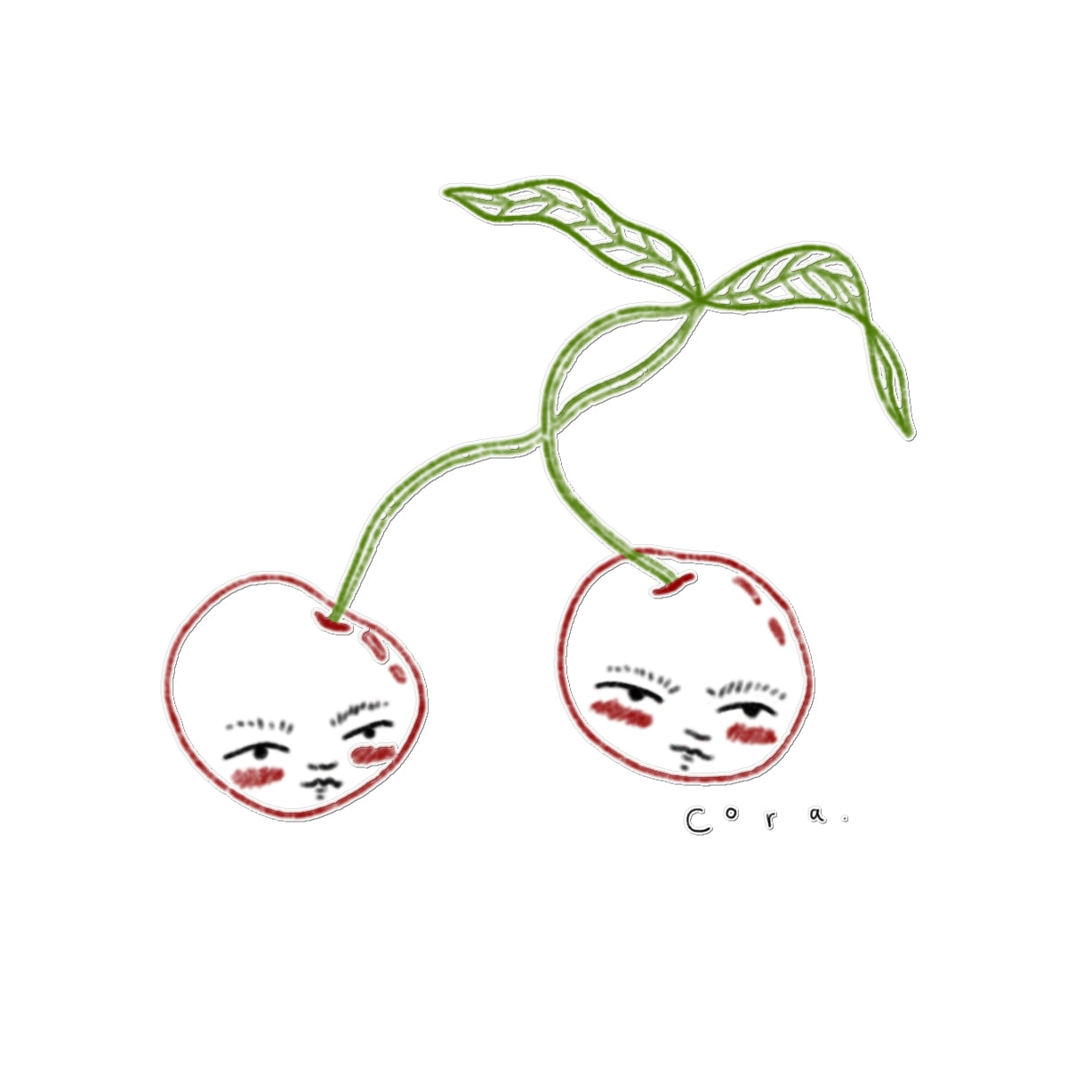 Cherry Temporary Tattoo