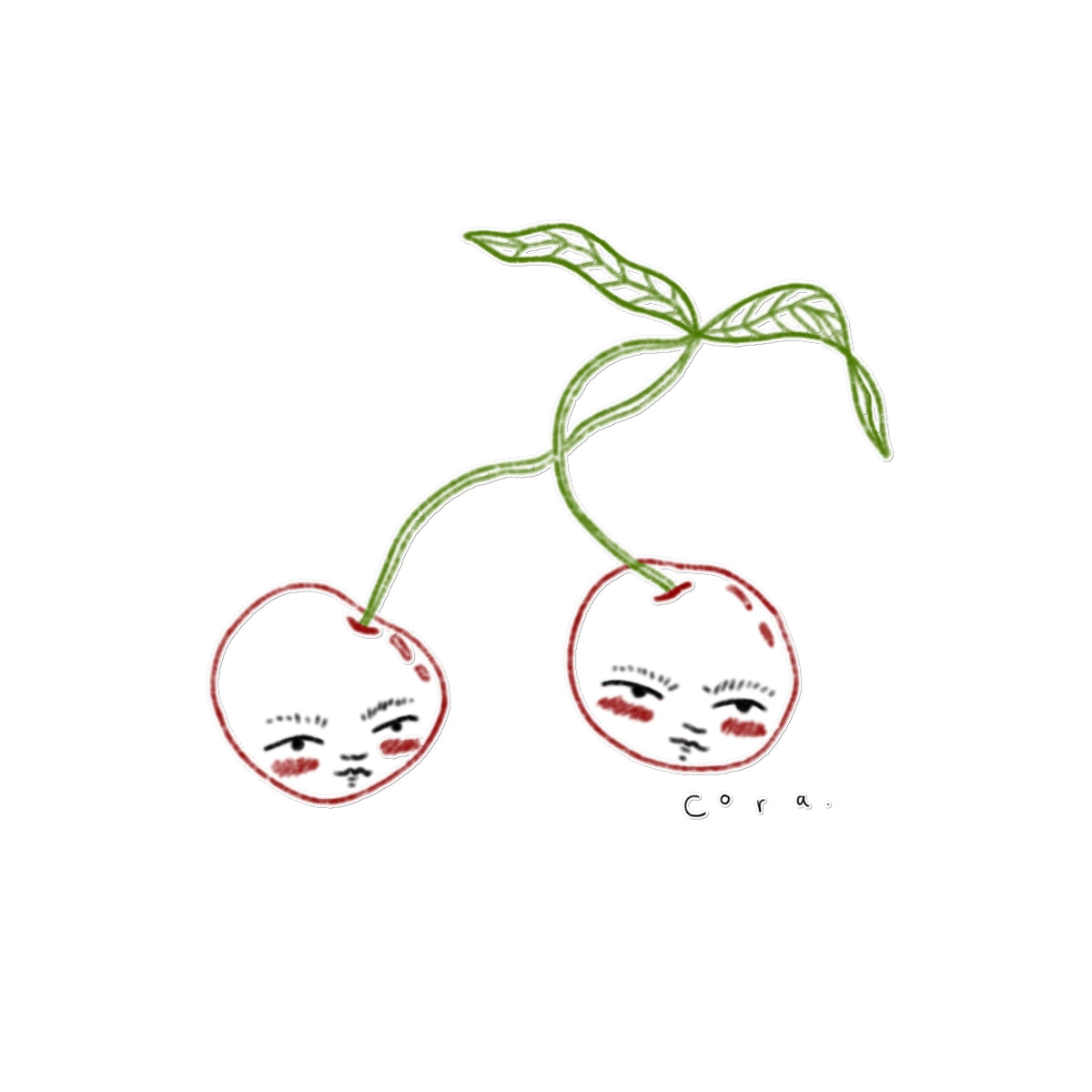 Cherry Temporary Tattoo