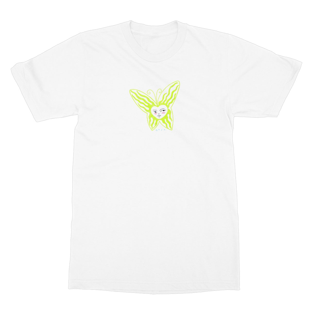Side-eye Butterfly Softstyle T-Shirt