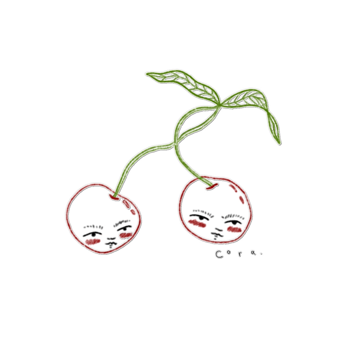 Cherry Temporary Tattoo