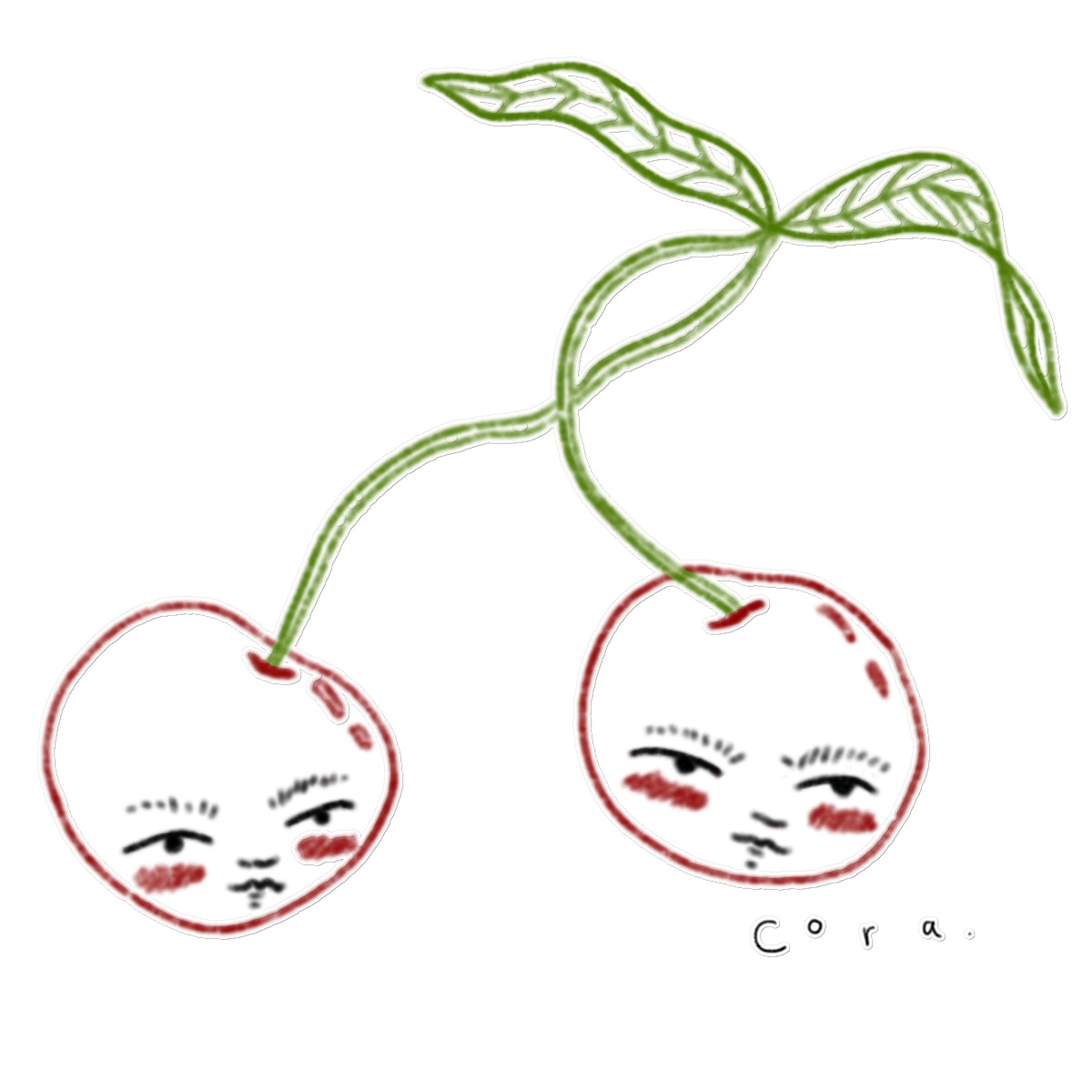 Cherry Temporary Tattoo