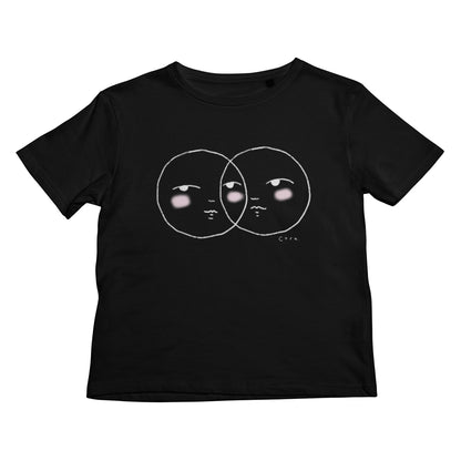 Twin moons Kids T-Shirt