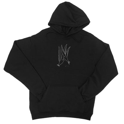 White birds College Hoodie